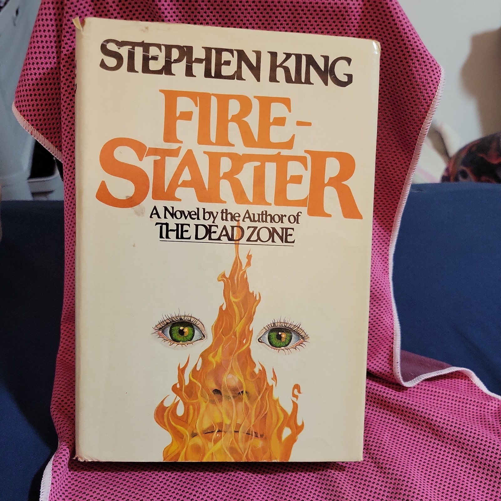 Stephen King – Firestarter- Hardcover – w/ DJ