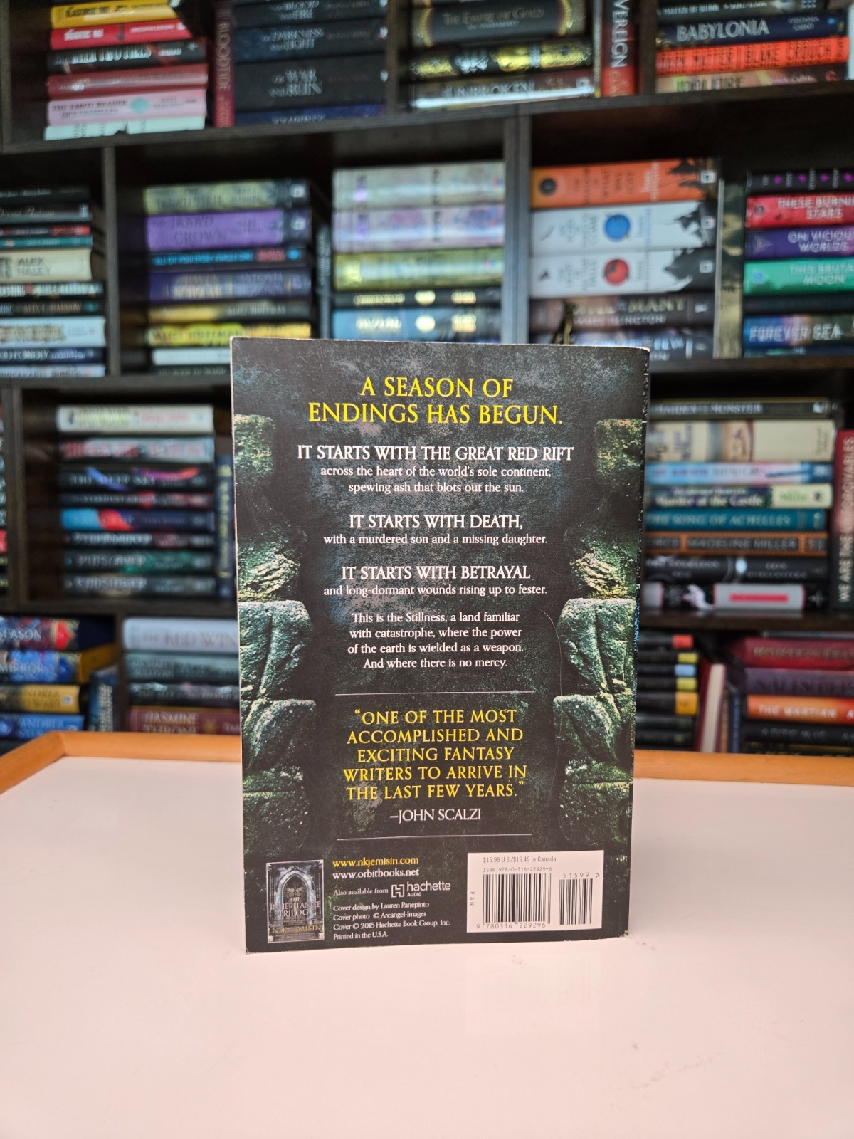 The Fifth Season by N.K. Jemisin *Rare Early Print (3rd Print), pre-Hugo Award*