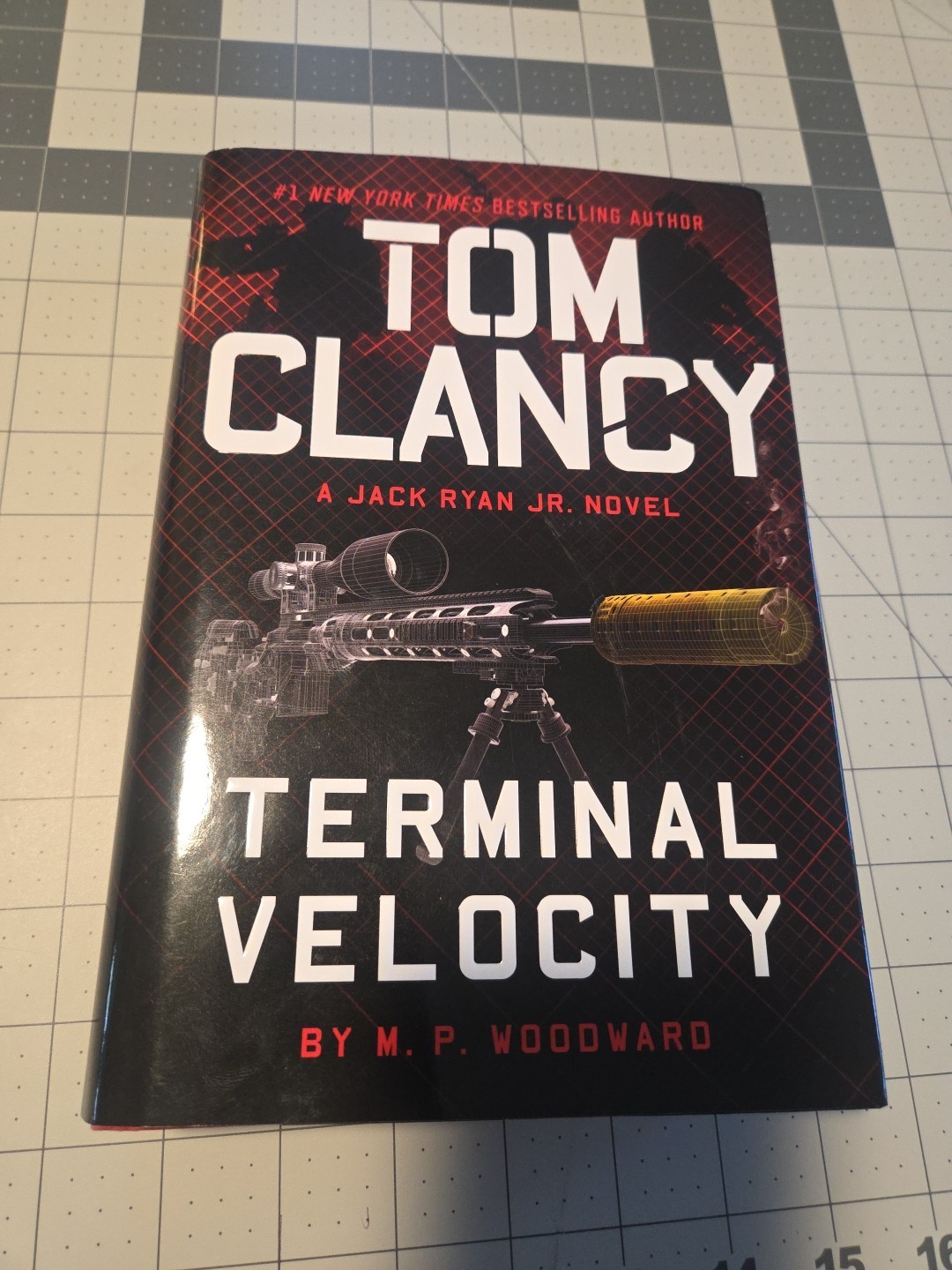 Tom Clancy Terminal Velocity (2025 New First Edition, First Printing Hardcover)