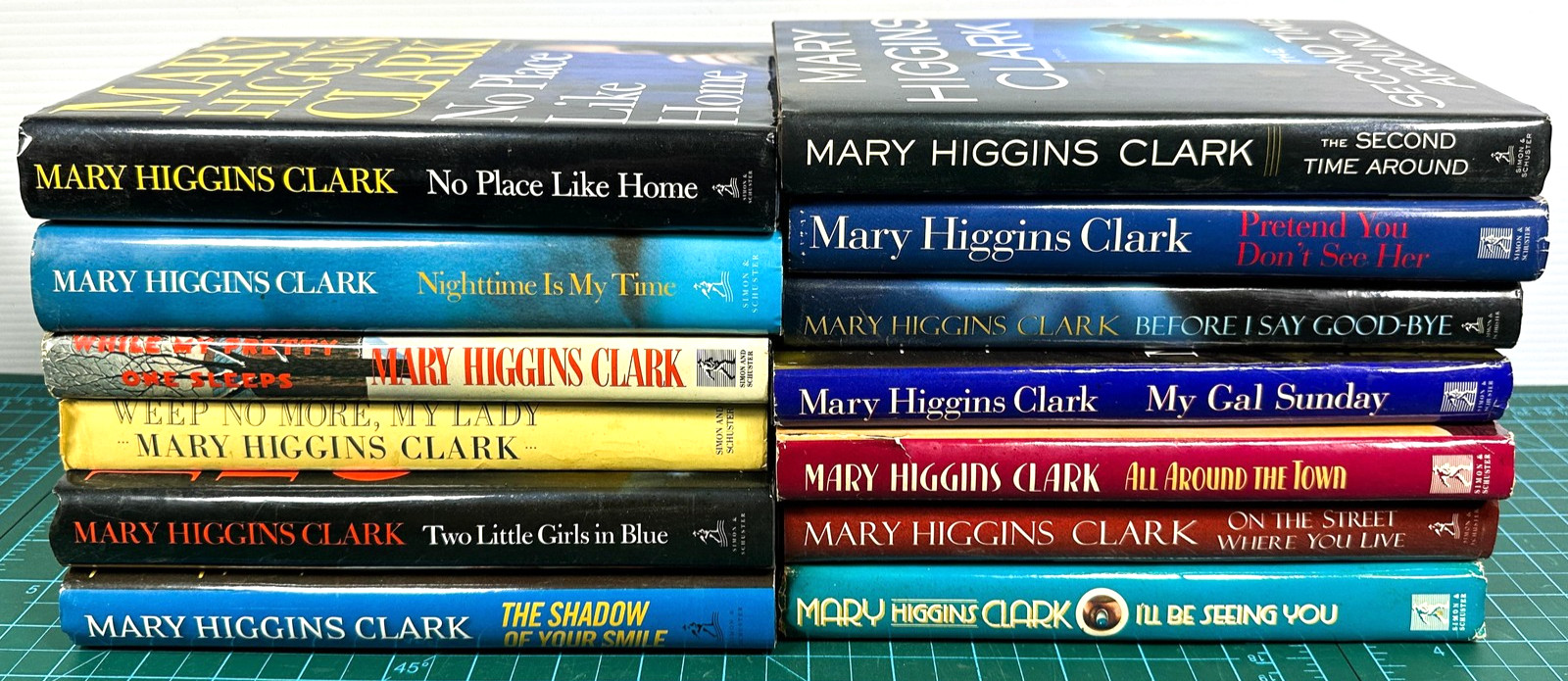 Mary Higgins Clark Hardcover Mystery Novel Lot Of 13 With Dust Jackets Books
