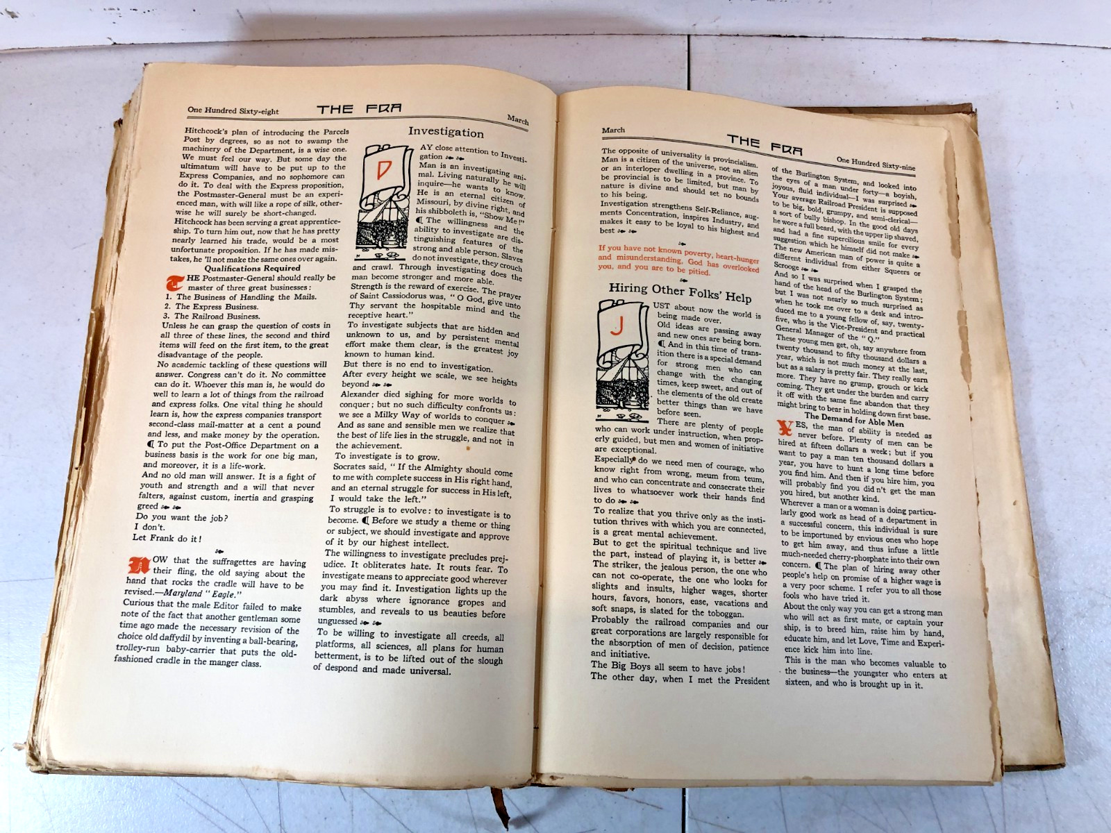 Vol. 8:The FRA: Exponent of The American Philosophy, Oct 1911- March 1912, E-76