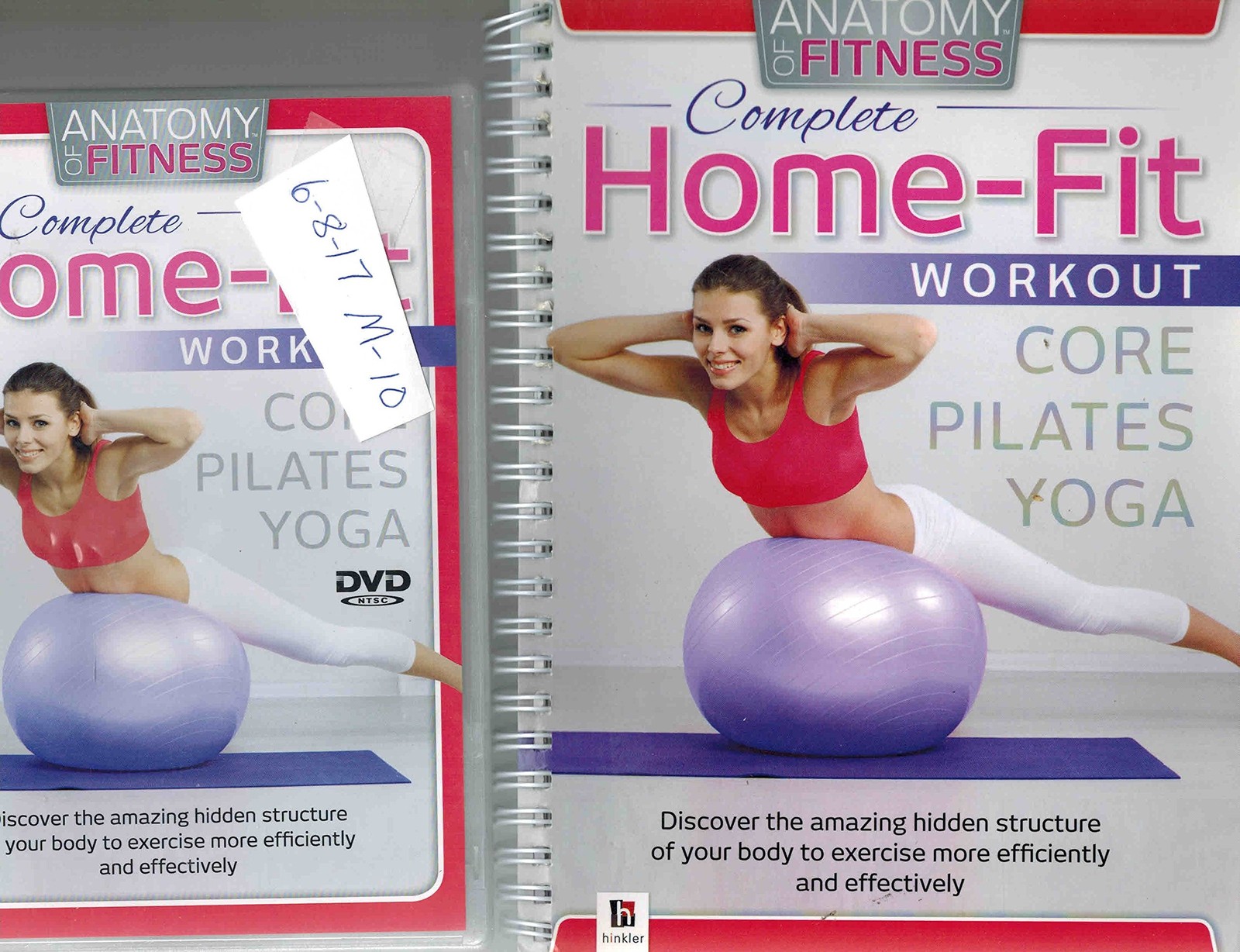 Anatomy of Fitness Complete Home-Fit Workout, ” Core, Pilates, Yoga” Book & …