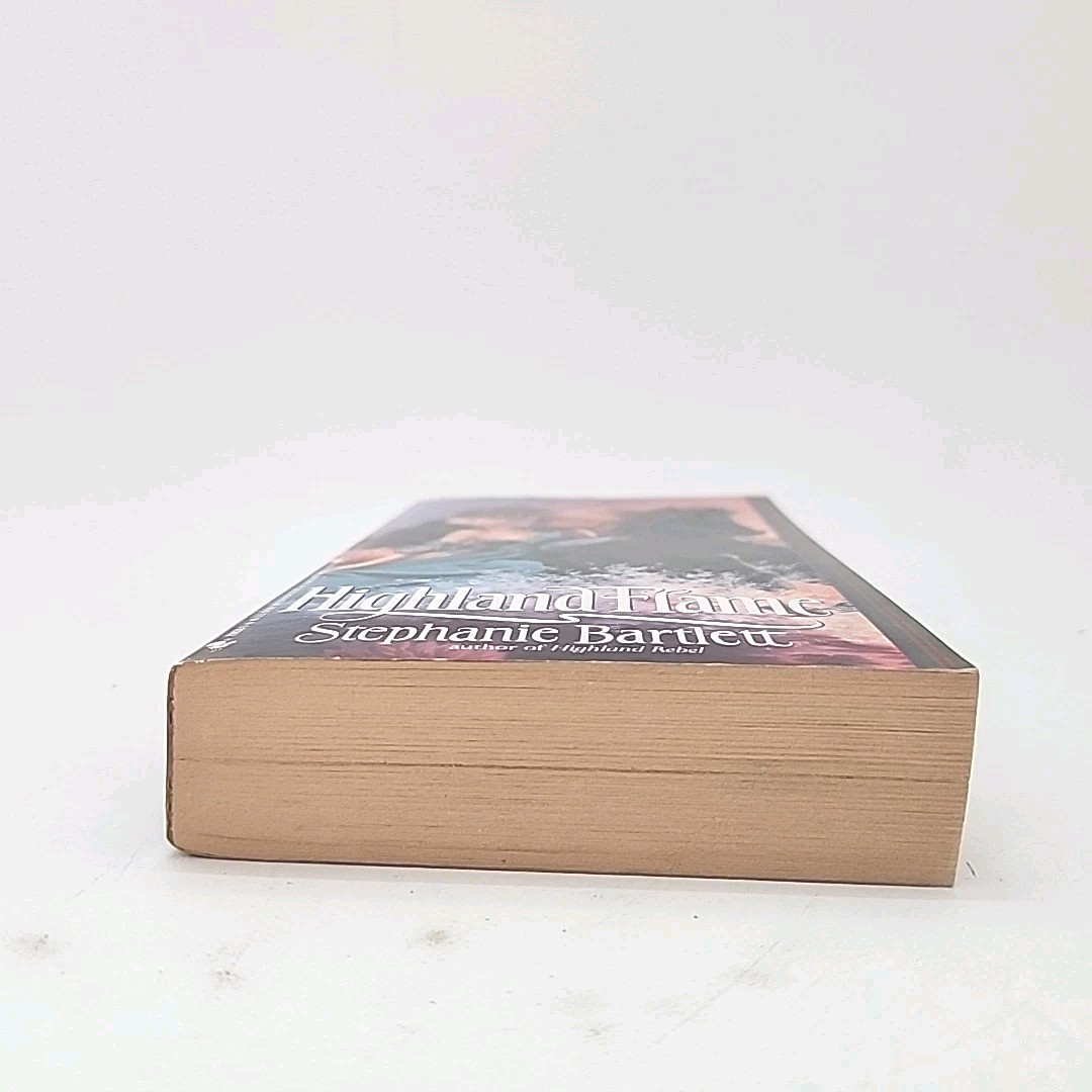 Highland Flame by Stephanie Bartlett 1st Bantam Edition 1992 Mass Market Book