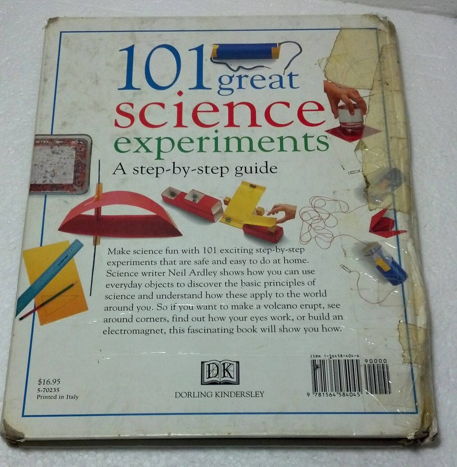 Pair of Children’s books ART & SCIENCE Used and handled See descriptions below!