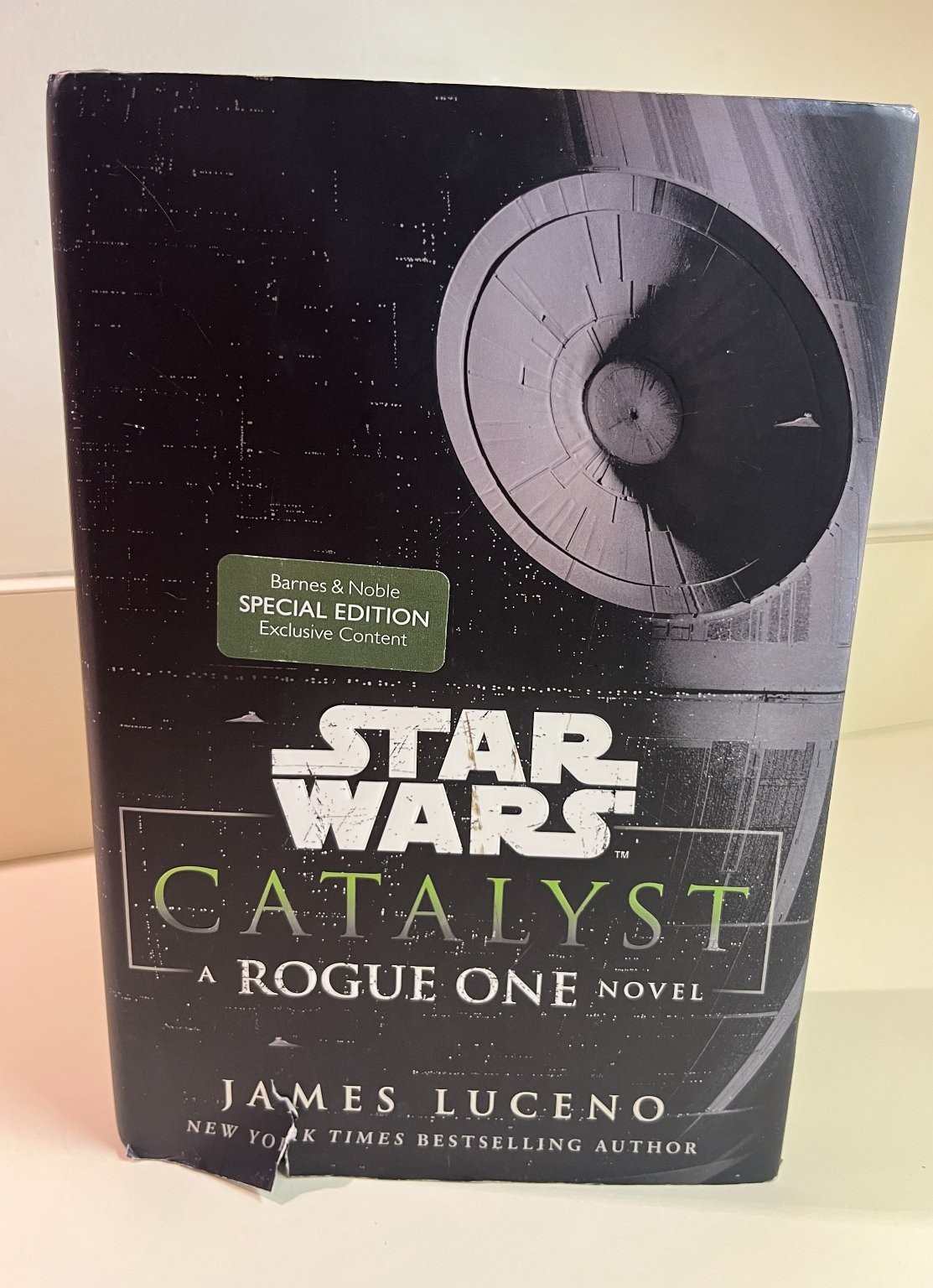 Star Wars Catalyst Rogue One, James Luceno, Barnes & Noble Edition, HC DJ Poster