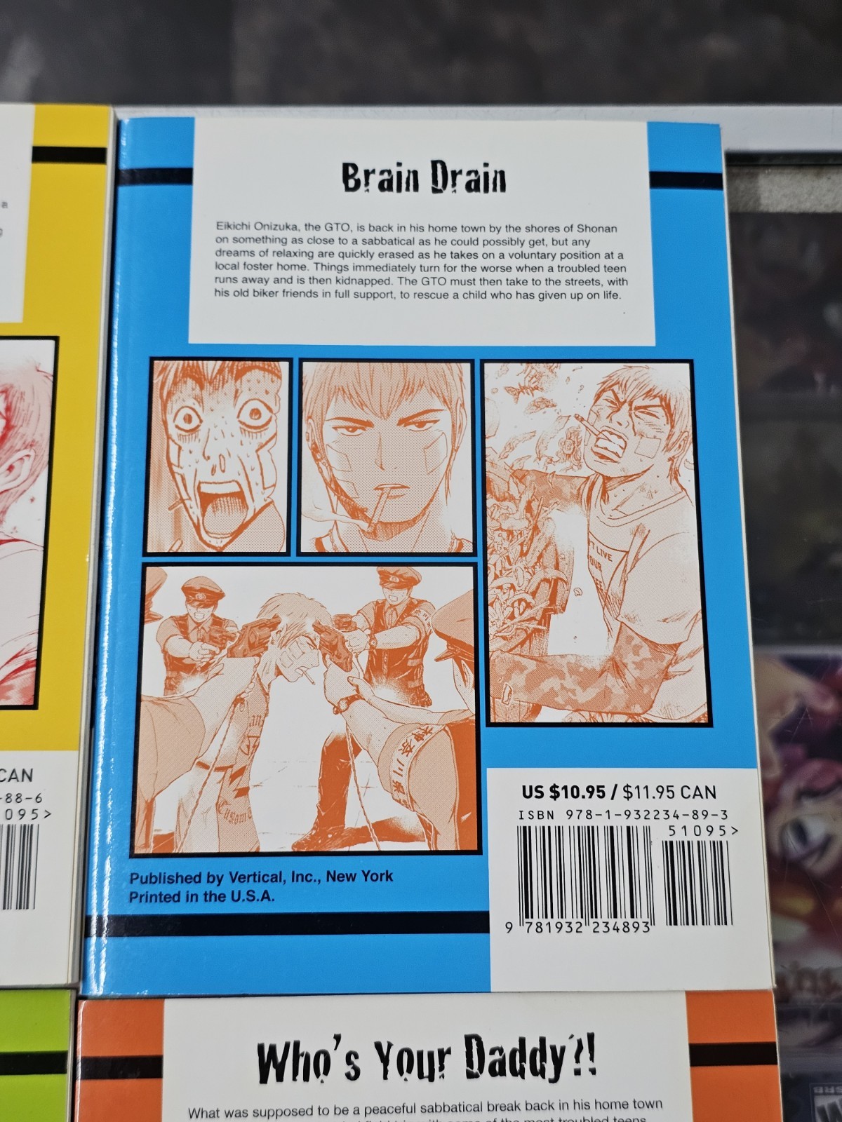 GTO 14 Days in Shonan Volume 1 2 3 4 (Great Teacher Onizuka) Fujisawa Tohru Set