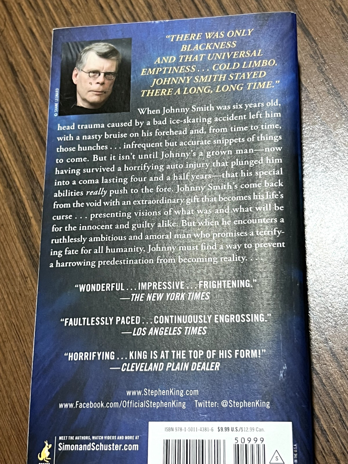 Dead Zone by Stephen King (2016, Us-Tall Rack Paperback)
