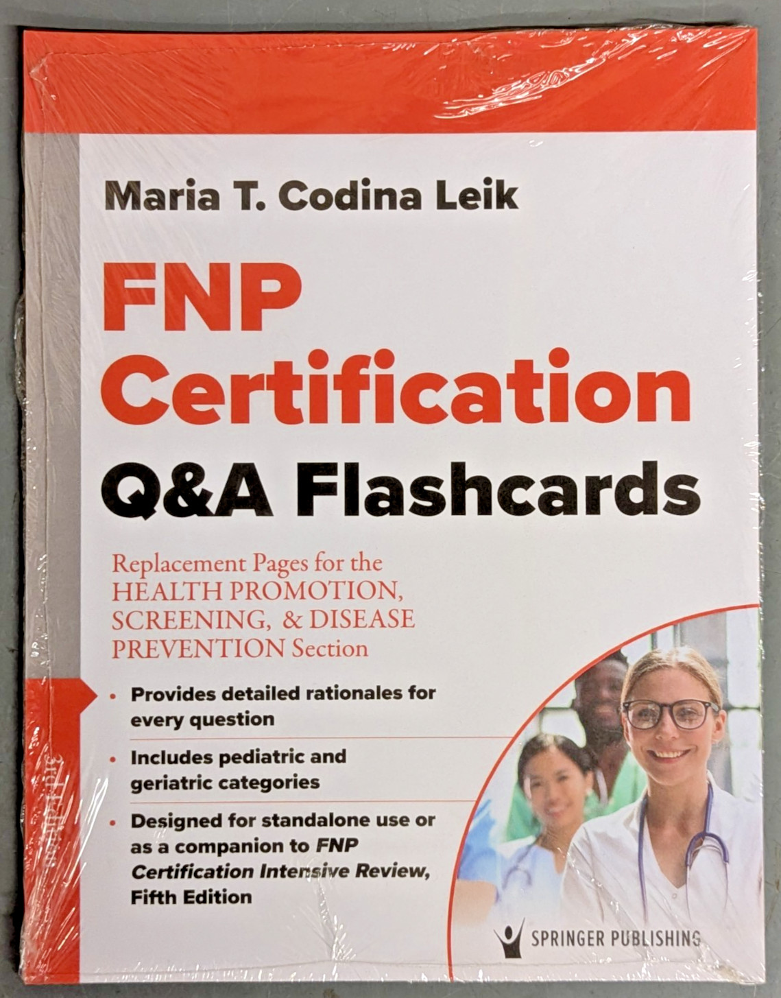 NEW FNP Certification Q&A Flashcards Replacement Pages Fifth Edition Springer