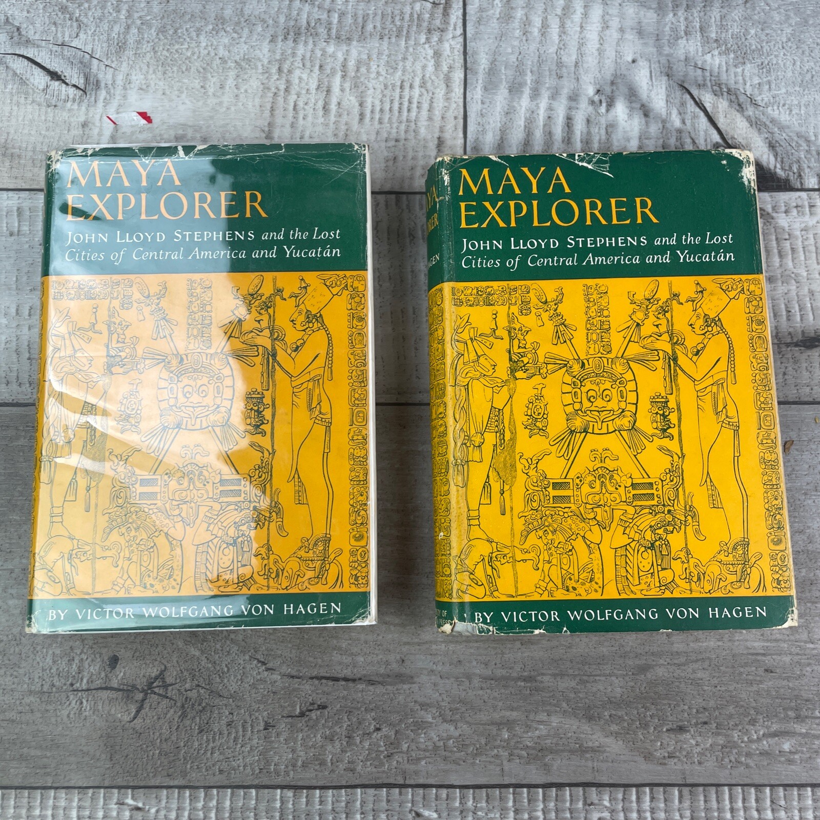 Maya Explorer John Lloyd Stephens by Victor Wolfgang Von Hagen HCDJ 1948