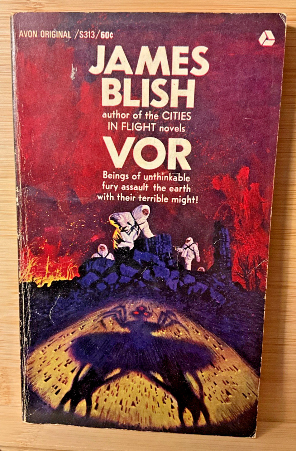 Vor by James Blish Avon 1967 2nd pnt new Don Crowley cover