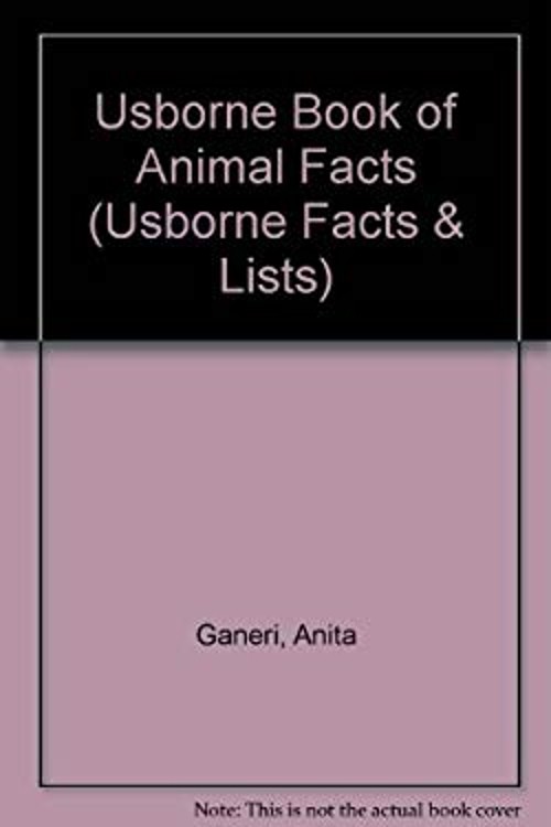 Animal Facts Library Binding Anita Ganeri