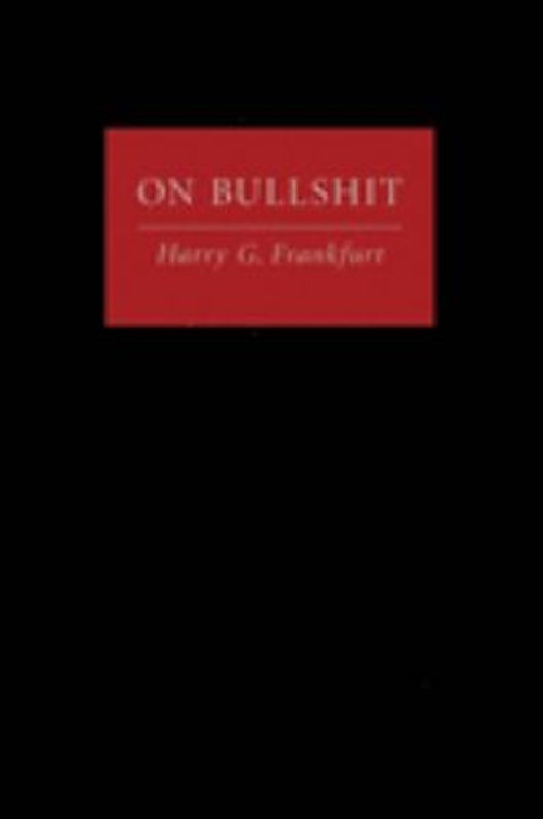 On Bullshit Paperback Harry G. Frankfurt