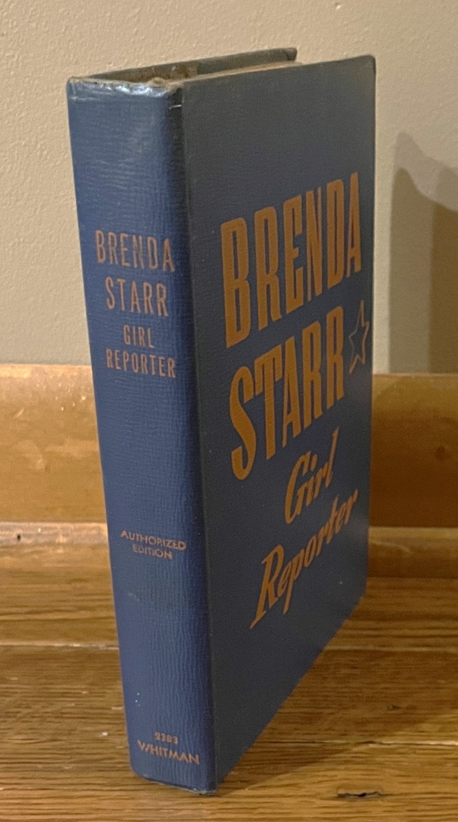 BRENDA STARR, GIRL REPORTER-1943 Novel-DALE MESSICK-Excellent 1st Hardcover w/DJ