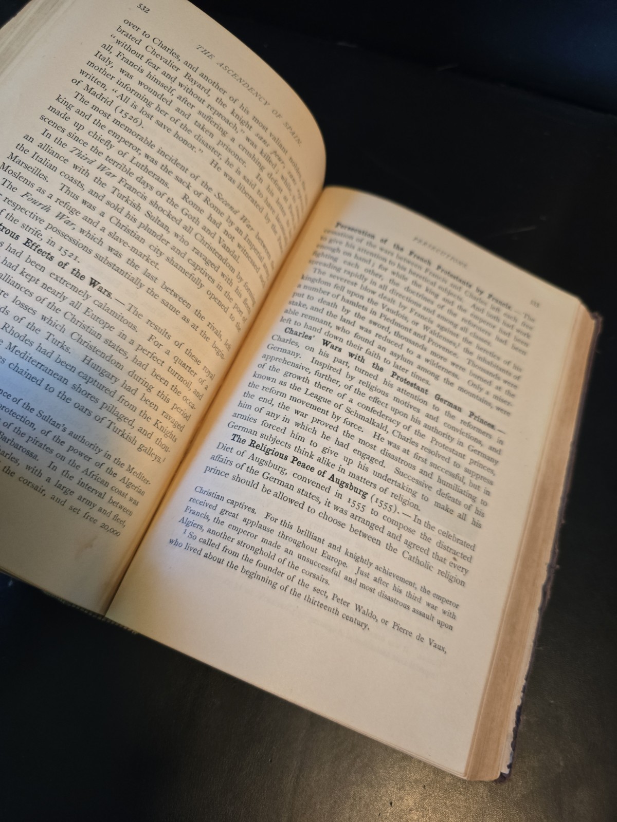 1890 Edition Book General History For Colleges and High Schools ANTIQUE