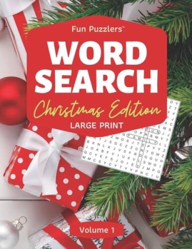 Word Search: Christmas Edition Volume 1: 85 x 11 Large Print (Fun – VERY GOOD
