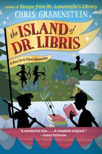 The Island of Dr. Libris – Hardcover By Grabenstein, Chris – GOOD