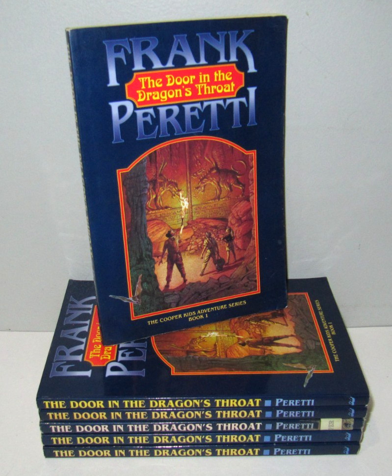 The Door in the Dragon’s Throat by Frank Peretti: Lot of 6 books TPB Cooper Kids