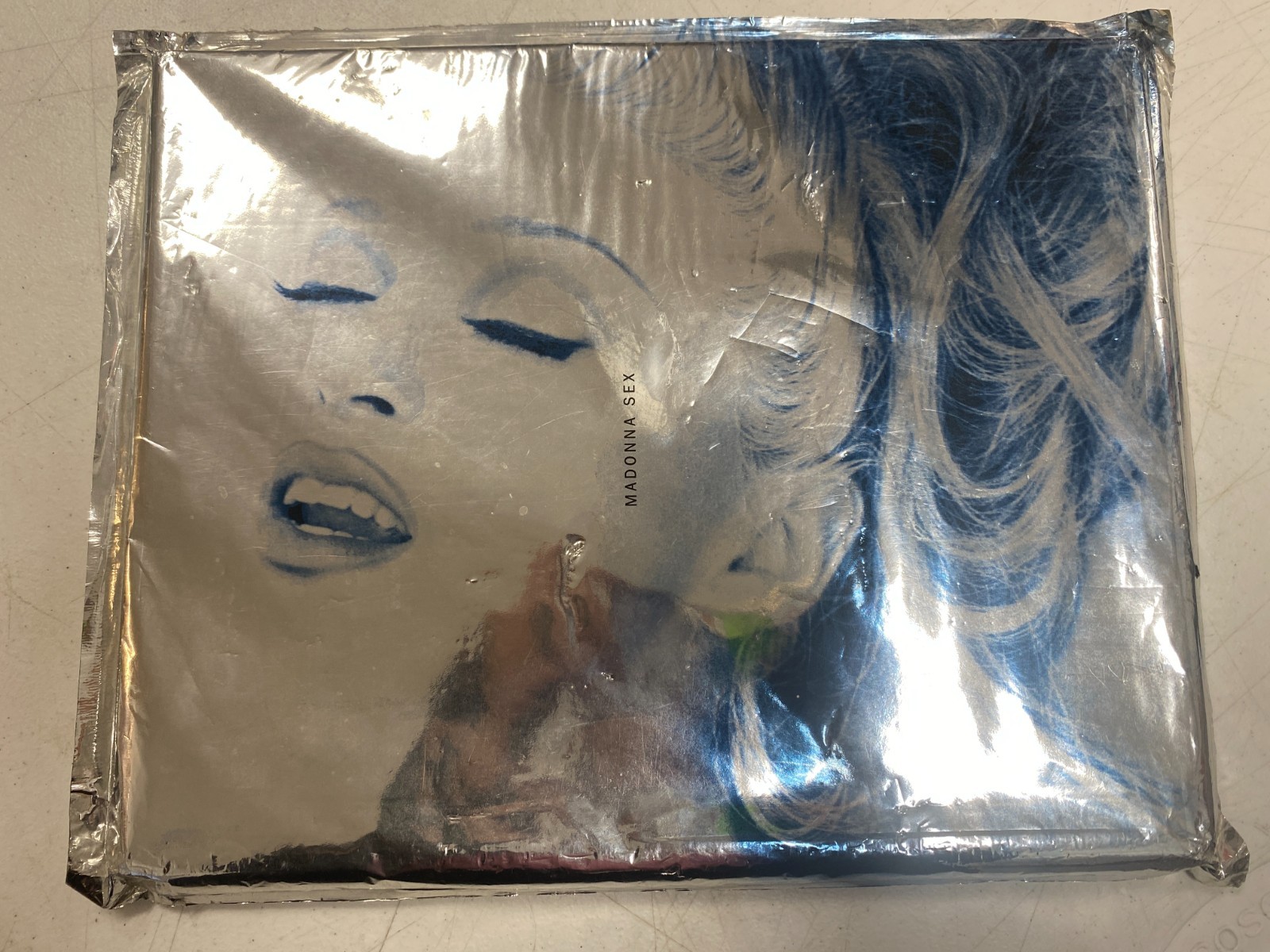1992 Madonna SEX Book – Original Mylar – FACTORY SEALED! CD INCLUDED!