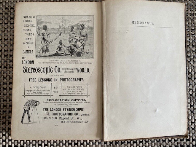 The Sportman’s Handbook By Rowland Ward F.Z.S. 1894 7th Edition (202 Pages)