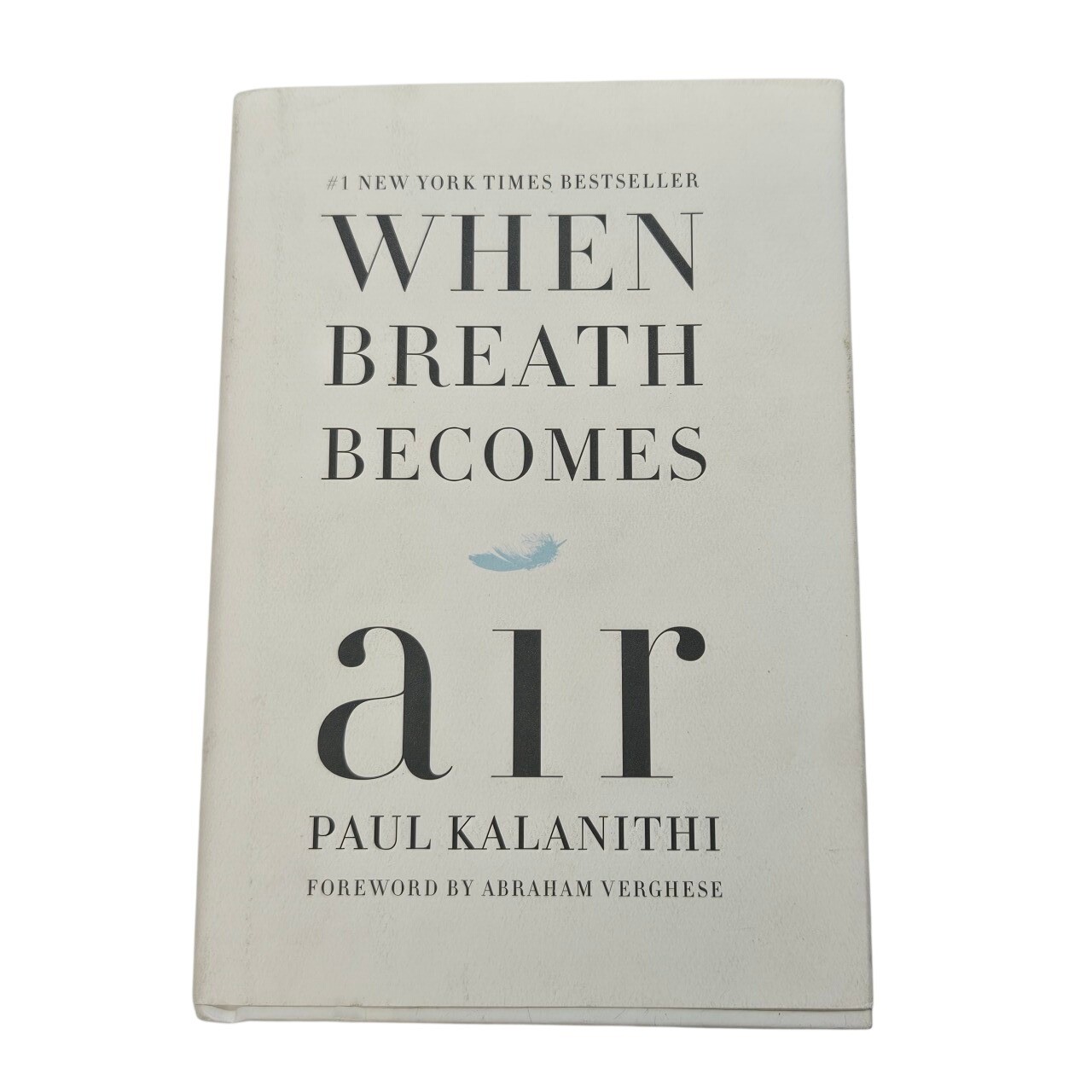 When Breath Becomes Air Paul Kalanithi Non Fiction Paperback Book Memoir