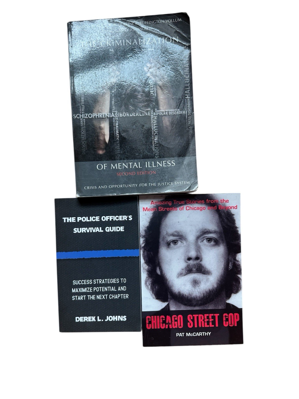 Law Enforcement & Criminal Justice Book Lot (3 Books) – Chicago Street Cop