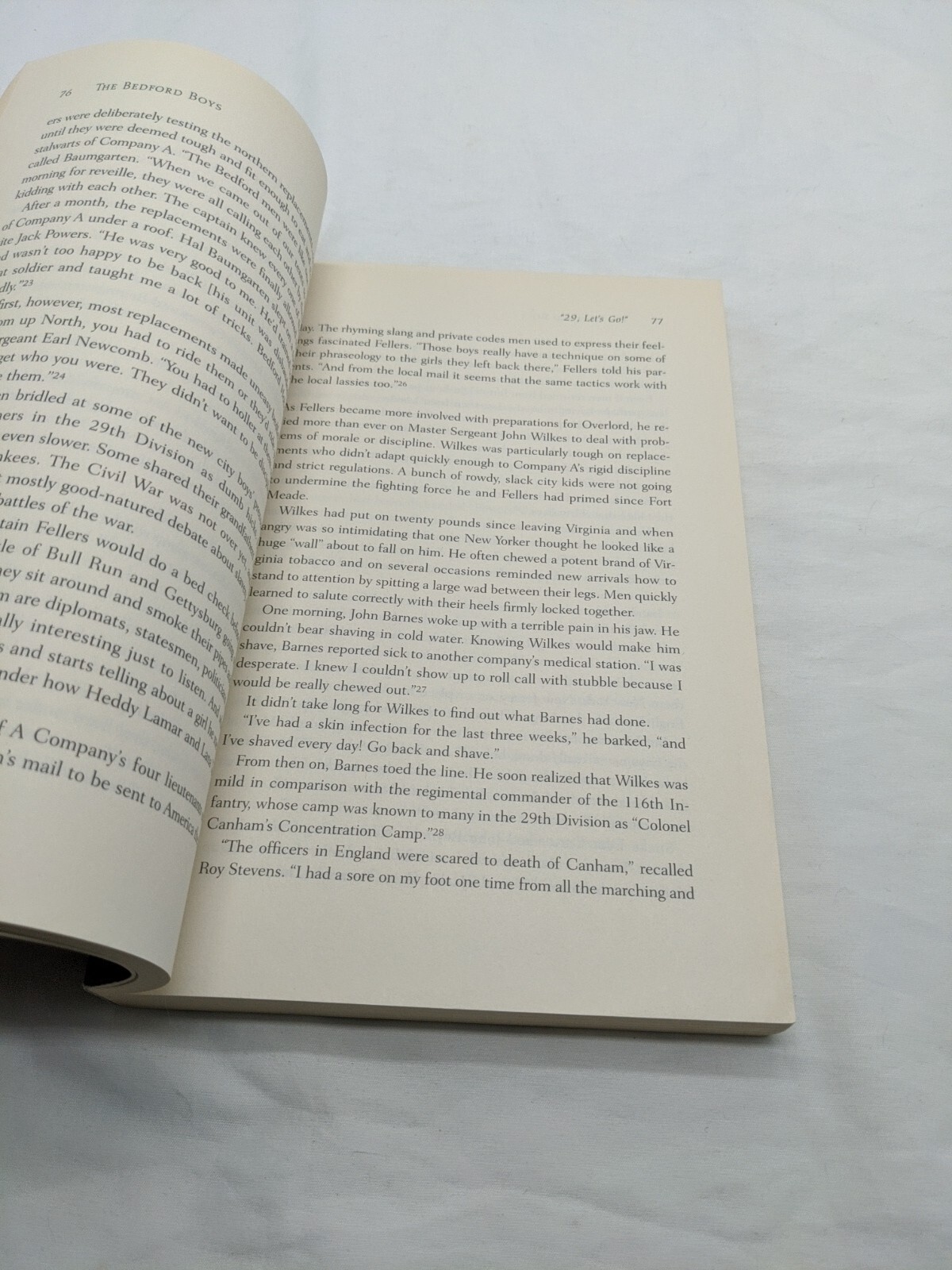 The Bedford Boys Alex Kershaw Book