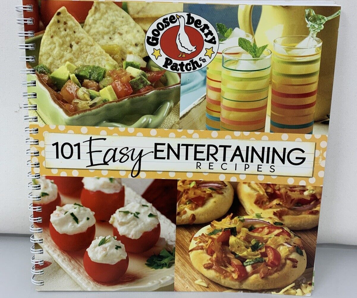 101 Easy Entertaining Recipes 101 Cookbook Collection by Gooseberry Patch Book