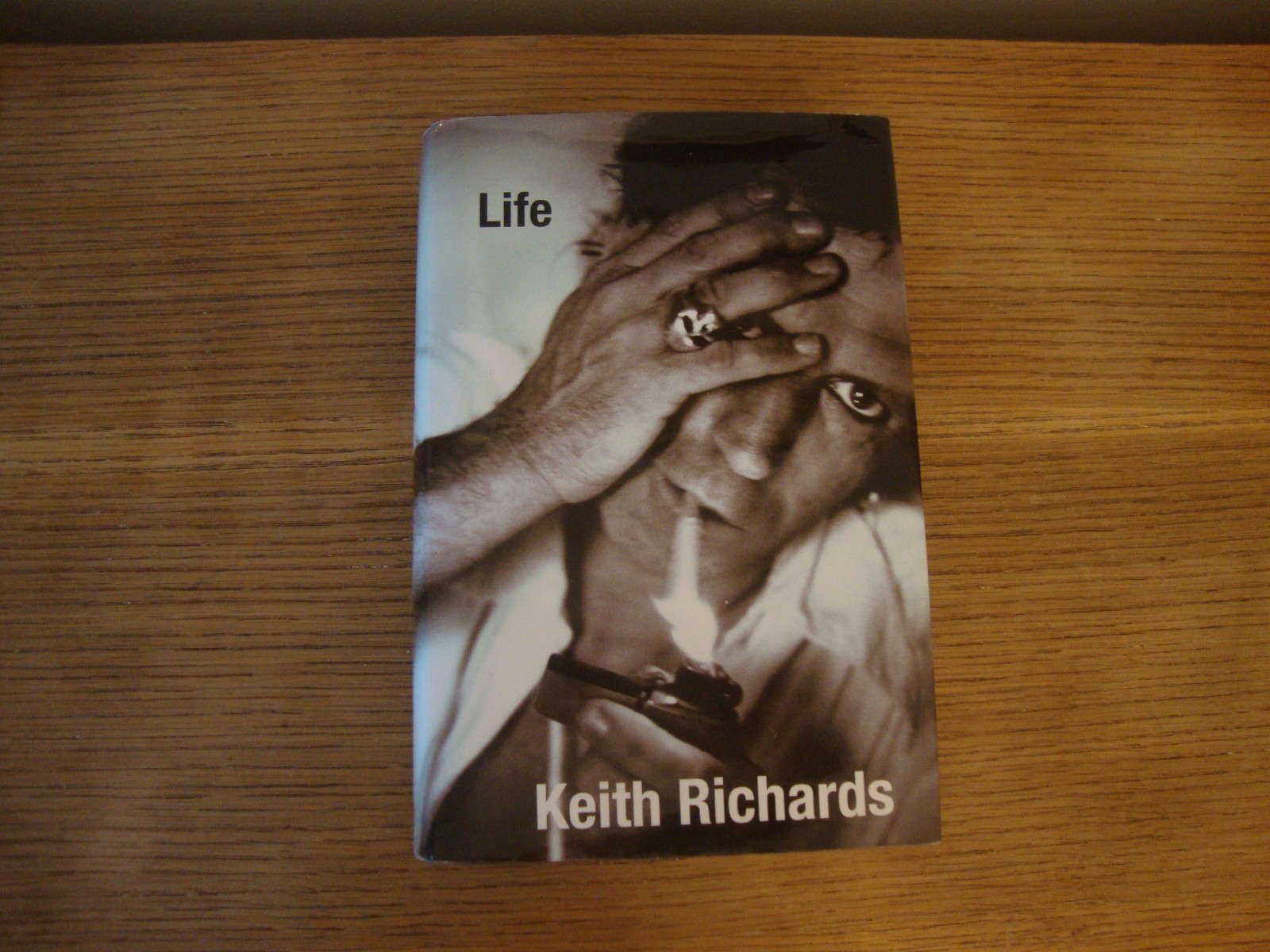 Keith Richards Life Autobiography 1st Edition Hardcover Book Digitally Signed