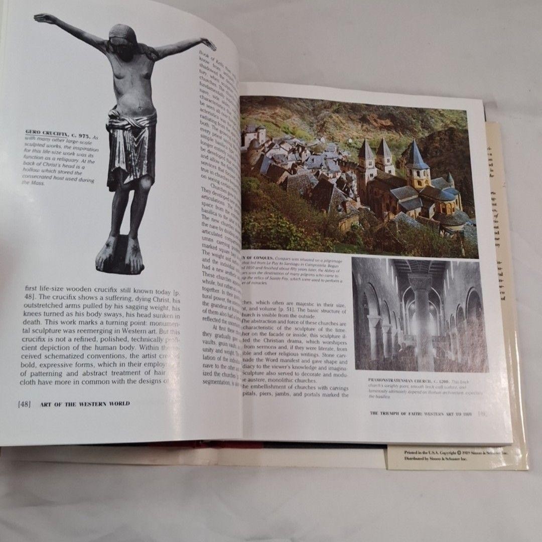 Art Of The Western World, Bruce Cole HC Summit Books 1989 First Edition