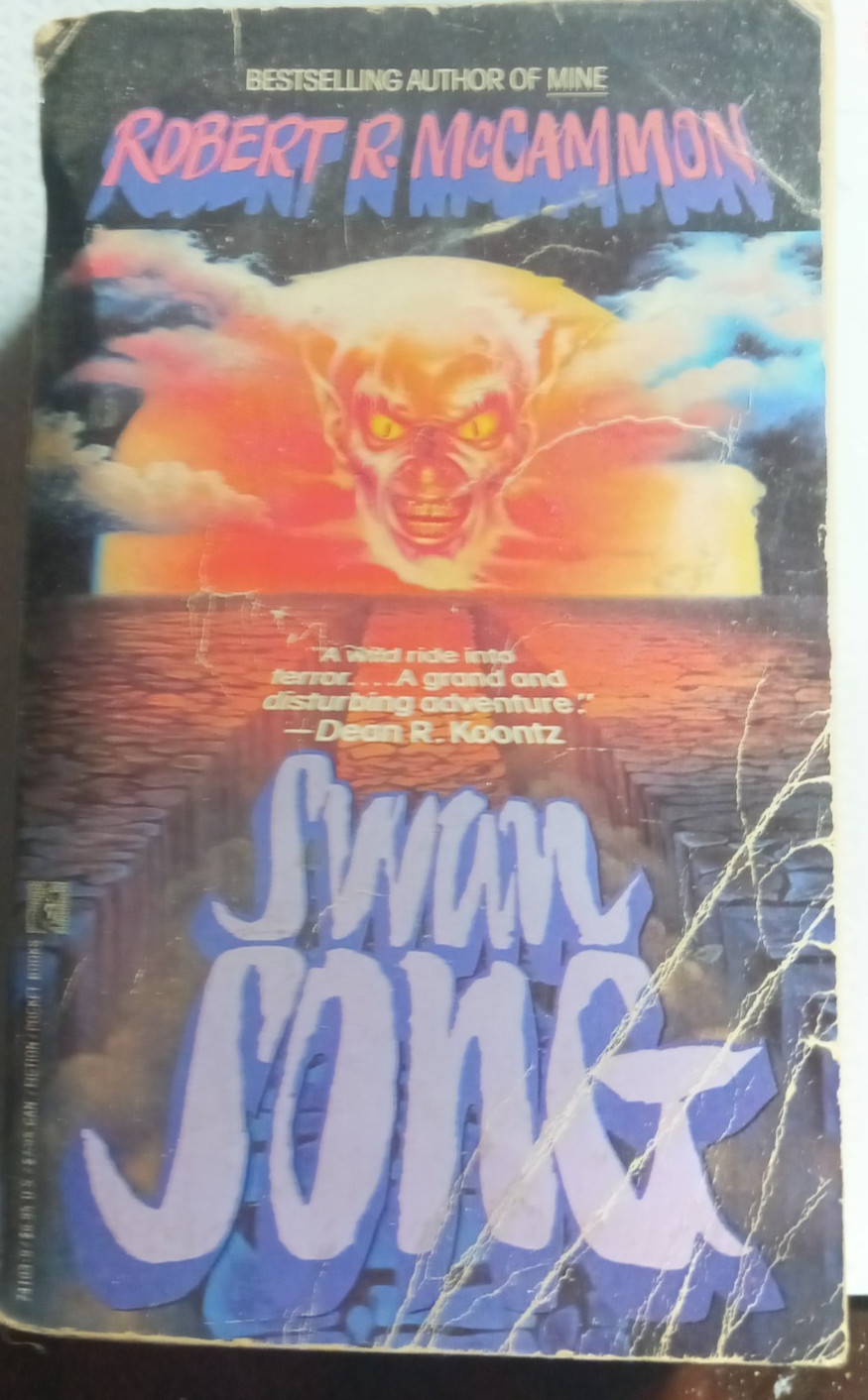 Swan Song by Robert McCammon Paperback Acceptable condition