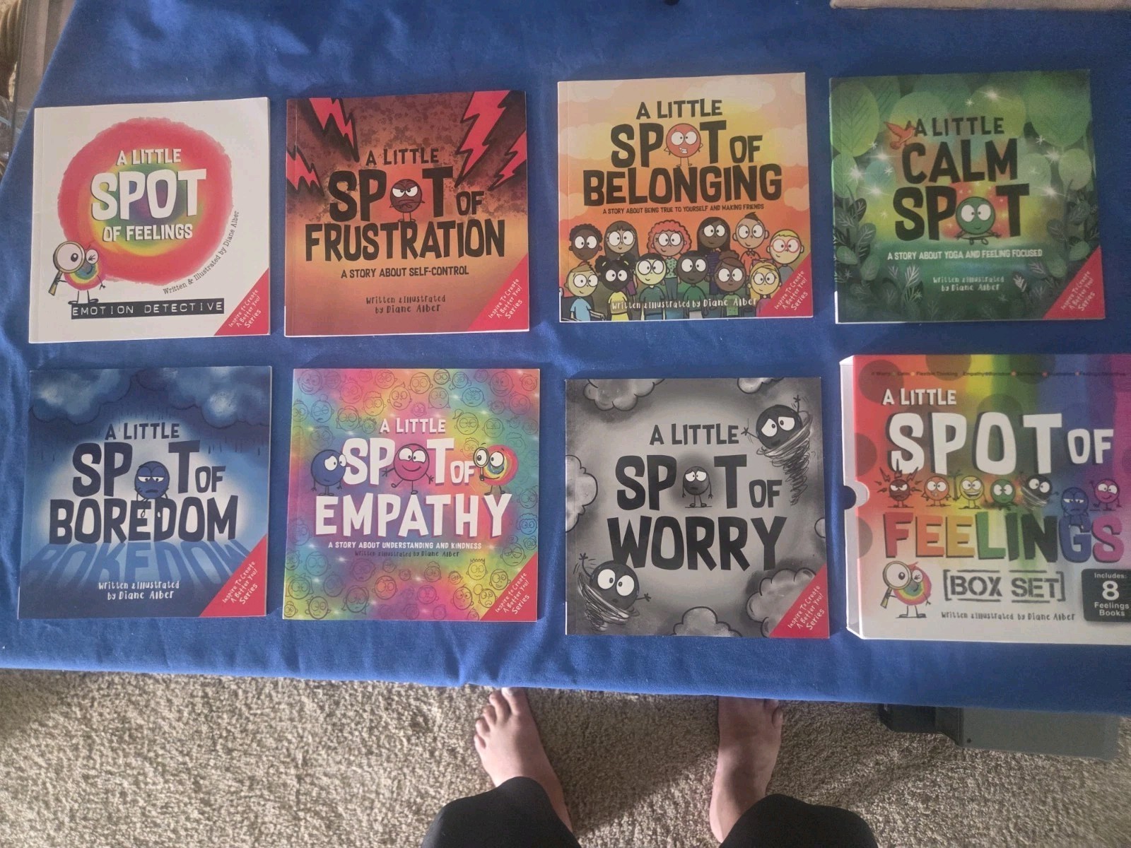 A Little SPOT of Feelings 7 (One Missing) Book Box Set – Paperback Excellent