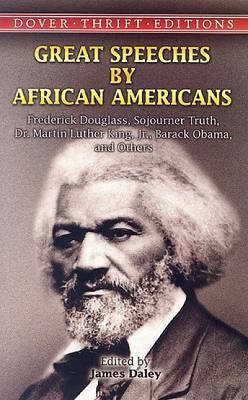 Great Speeches by African Americans: Frederick Douglass – 0486447618, paperback