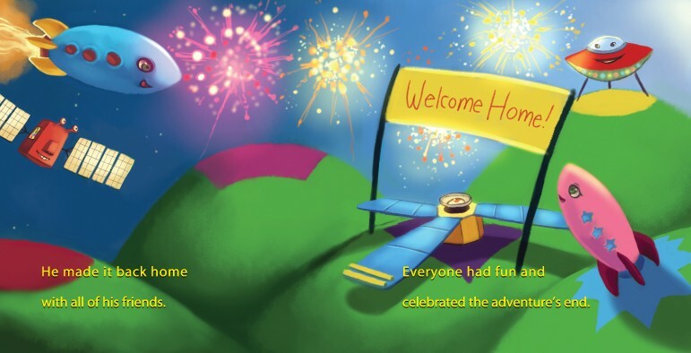 Robby Rocket – Friendly Space Adventure Book for Small Children. So much fun!! 