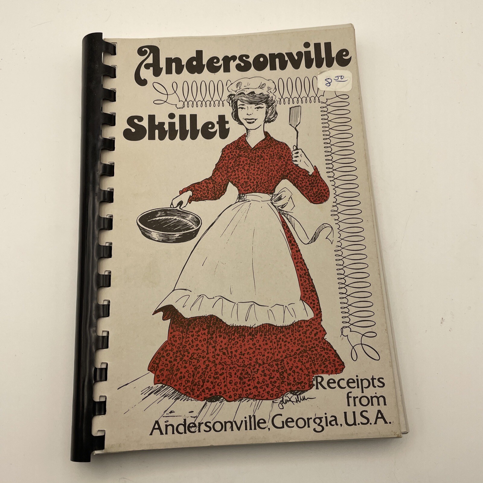 Andersonville Skillet Cookbook Receipts from Andersonville GA