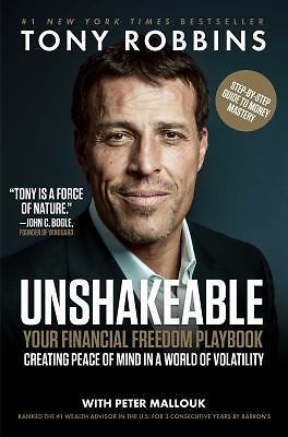 Unshakeable: Your Financial Freedom Playbook;- 9781501164583, hardcover, Robbins