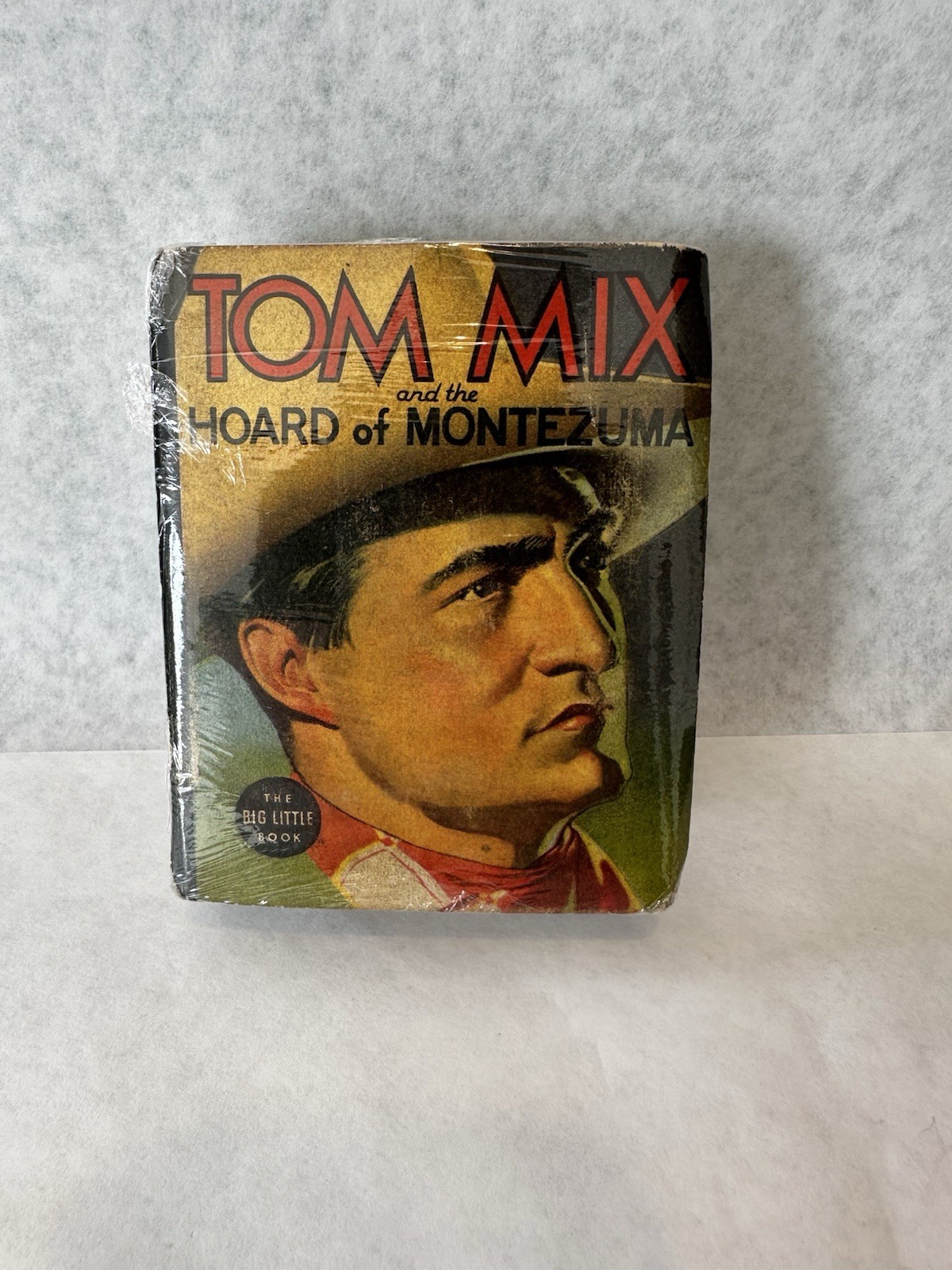 1937 TOM MIX Hoard of Montezuma VG 4.0 Whitman Big Little Book #1462