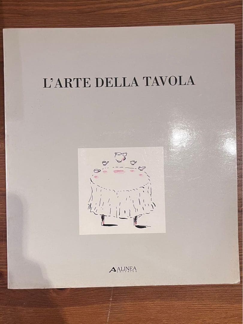 Alinea L’arte della tavola Design Book 1990 Illustrated Art of Table Setting