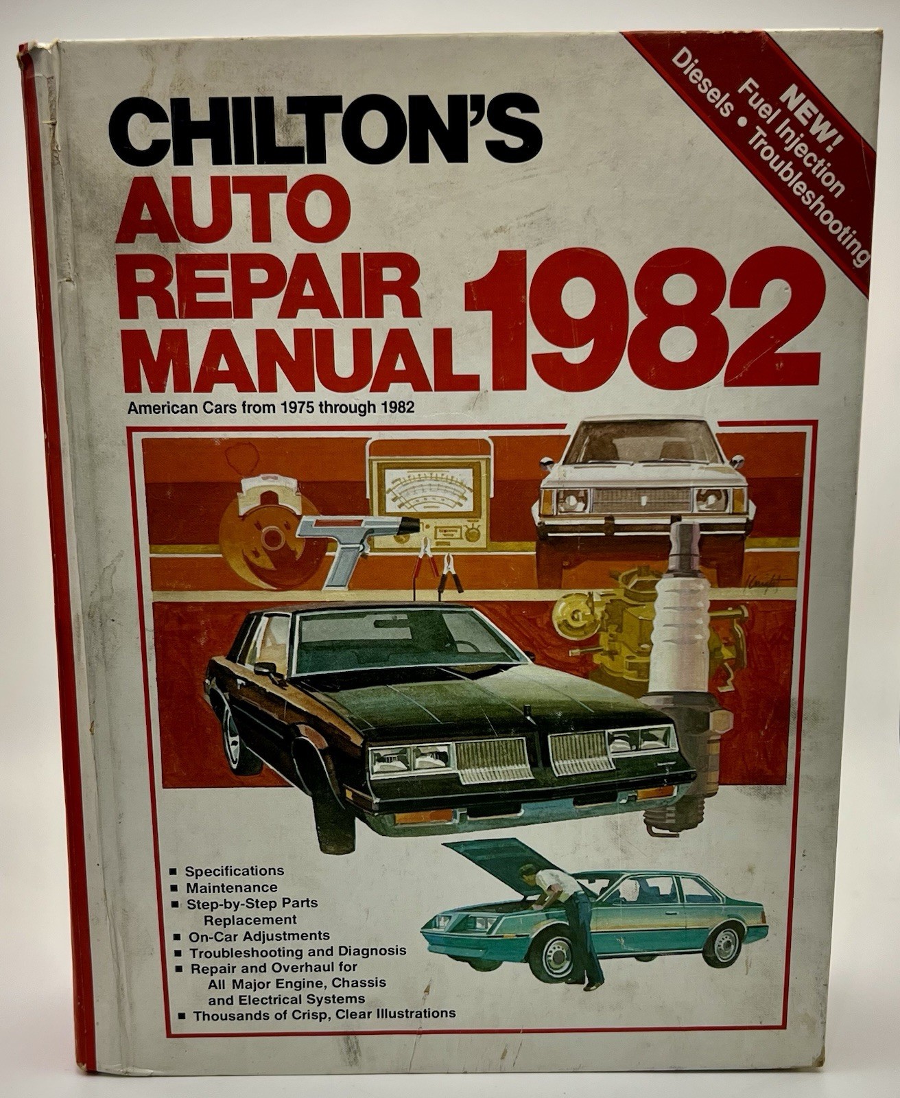 Chiltons Auto Repair Manual 1982 American Cars 1975-1982 Hardcover Book
