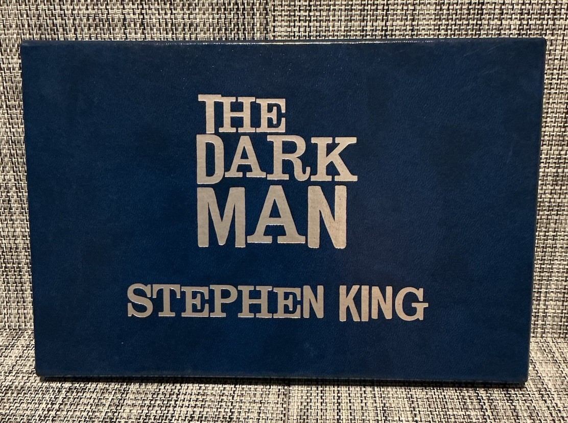 The Dark Man Stephen King 2013 First Hardcover Edition w/Slipcase Preowned