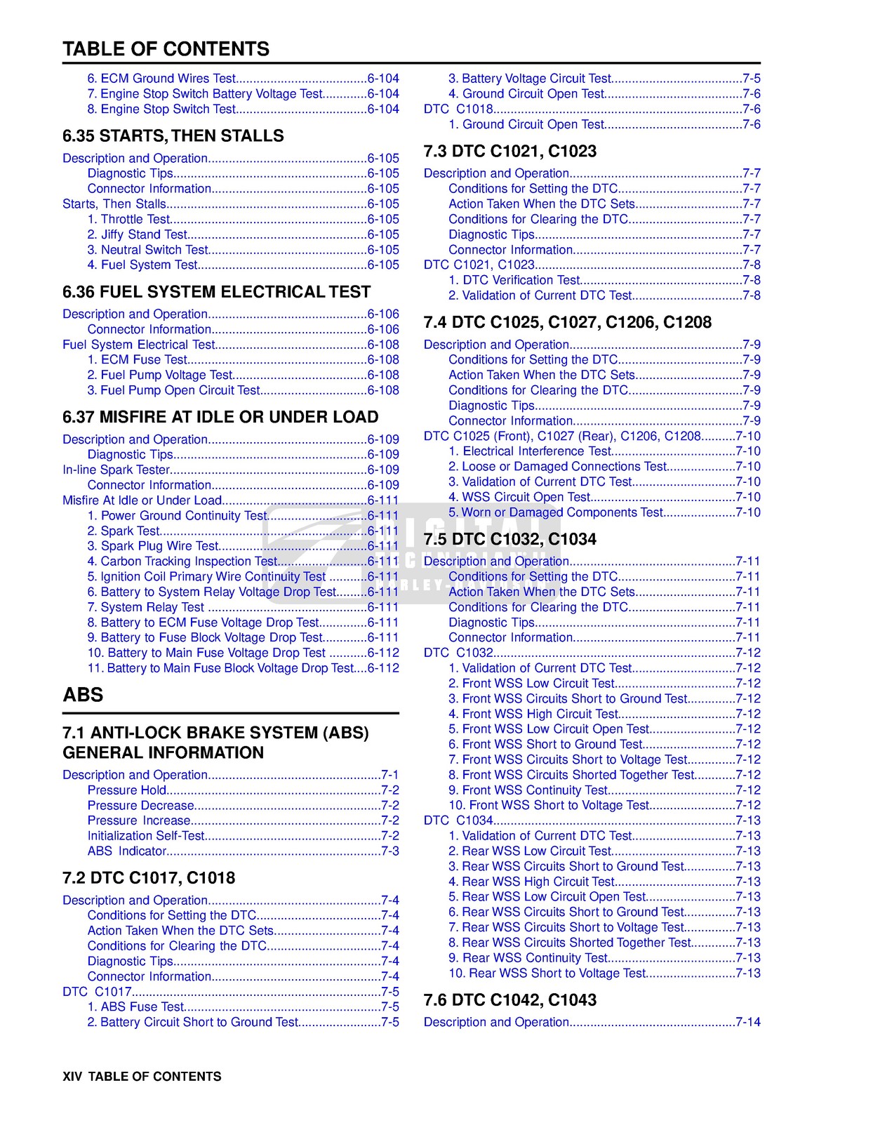 HARLEY-DAVIDSON Touring Models Electrical Diagnostic Manual 2011, FOLDOUTS