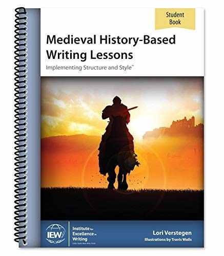 Medieval History-Based Writing – Spiral-bound, by Lori Verstegen – Acceptable w
