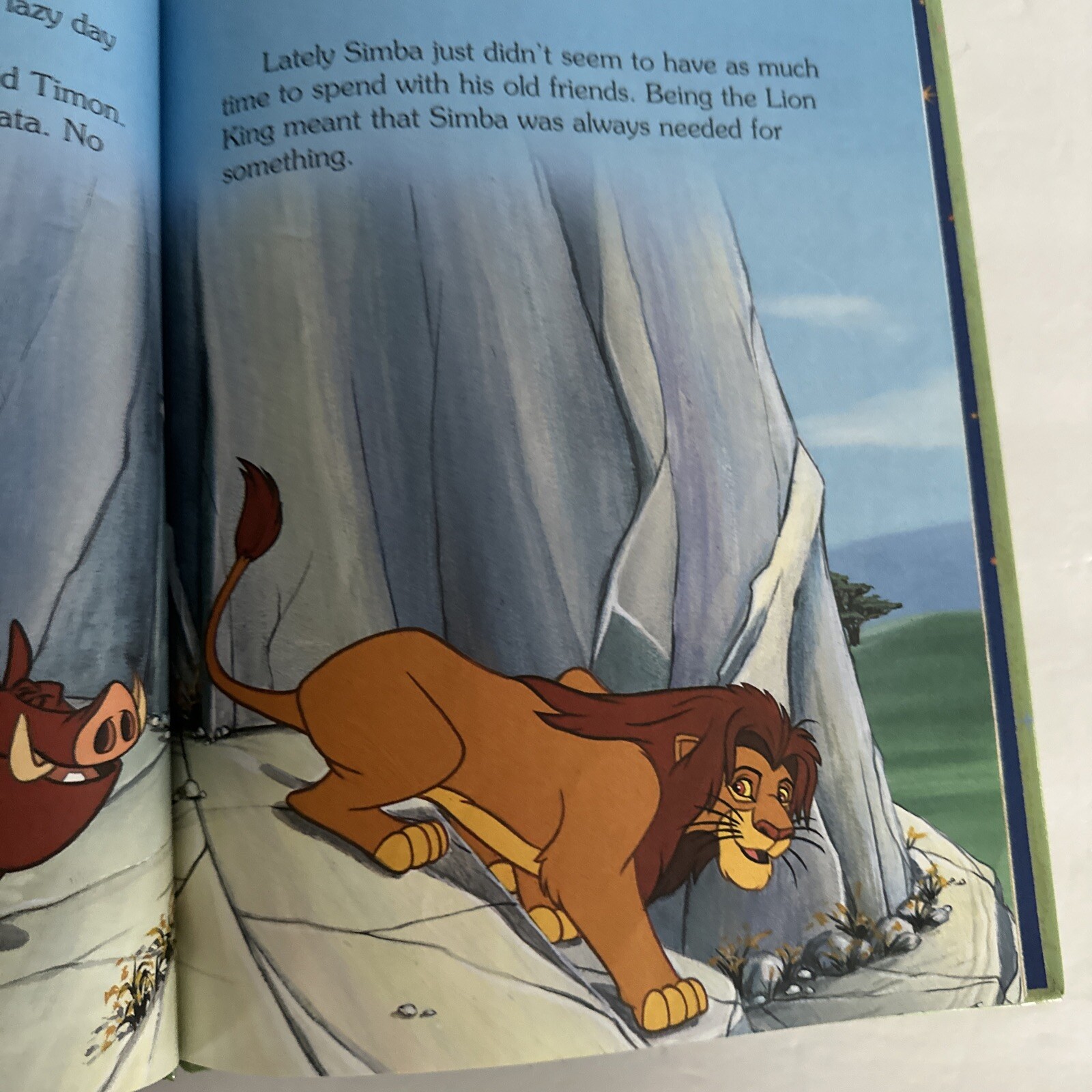 Disney Storytime Treasures – The Lion King – “The Pal Patrol” #1 – HC, 1998
