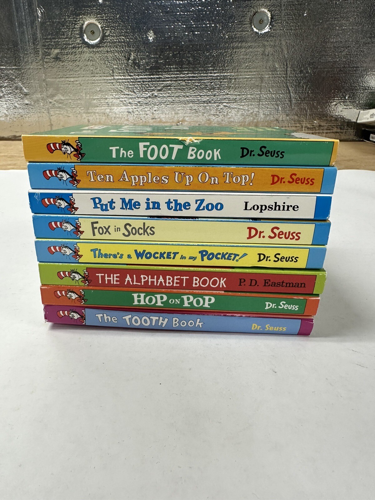 Bright and Early Board Book Lot of 8 Small Dr Seuss Board Books