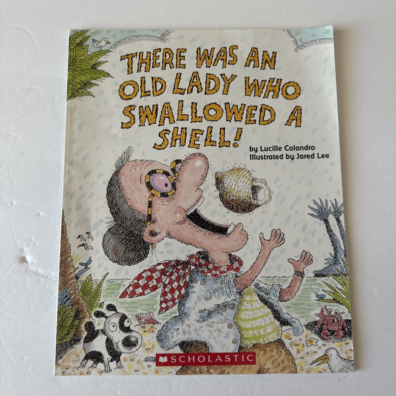 Lot of 11 THERE WAS AN OLD LADY WHO SWALLOWED Book Lot By Lucille Colandro