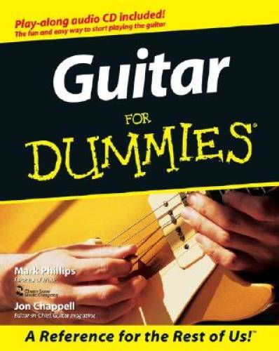 Guitar For Dummies – Paperback By Phillips, Mark – GOOD