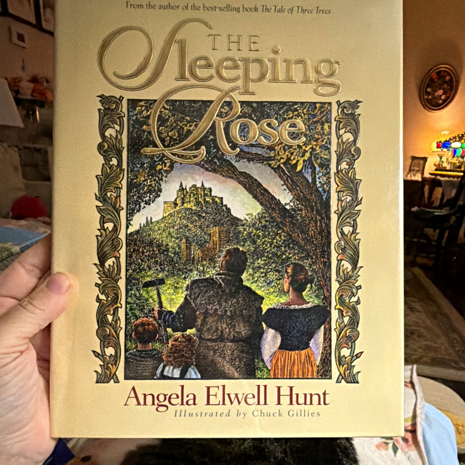 The Sleeping Rose Angela Elwell Hunt HC Illus Tommy Nelson 1998 Ages 4-8