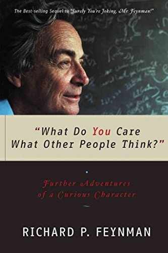 “What Do You Care What Other – Paperback, by Feynman Richard P.; – Acceptable n