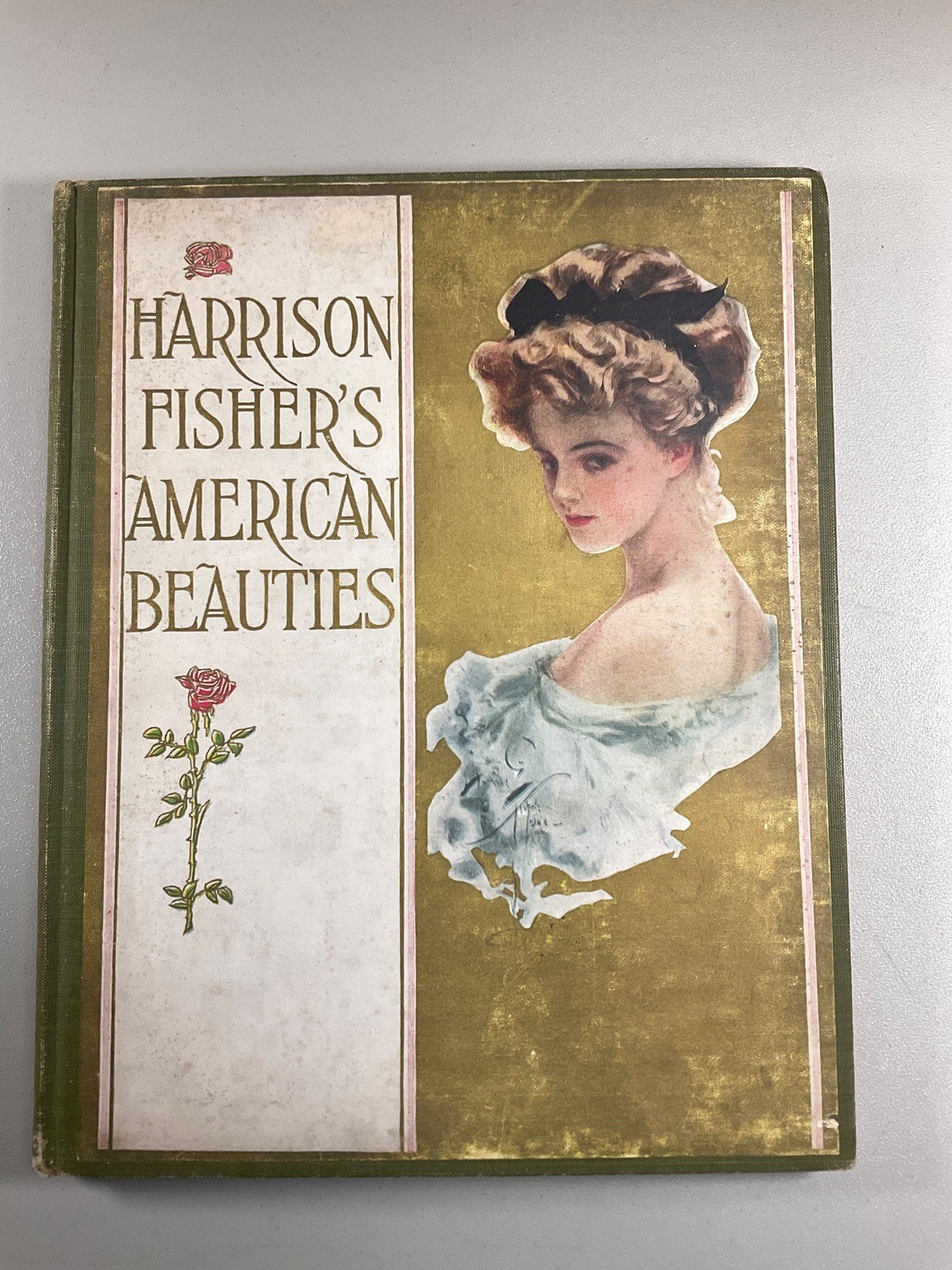 American Beauties Harrison Fisher 1909 Grosset Dunlap Illustrated Beautifully
