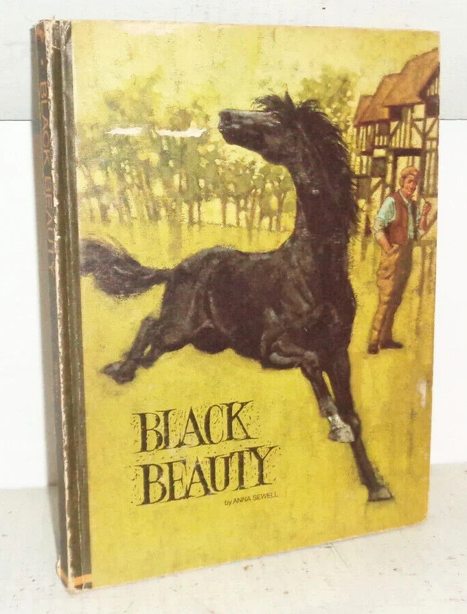 Vintage 1969 Black Beauty HC Book printed Classic Press Educator Classic Library