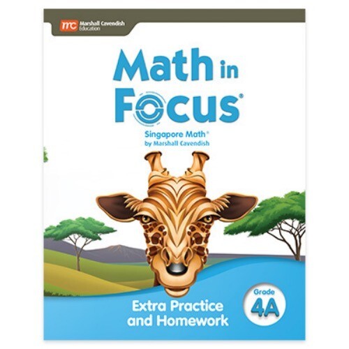 4th Grade 4 Math In Focus Extra Practice and Homework Volume A 4A Singapore